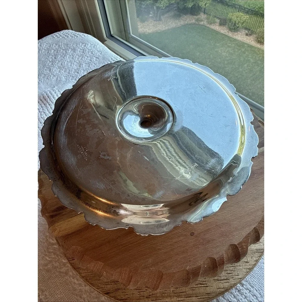 Antique Howard & Co NY 1898 Sterling 925 Bonbon Candy Nut Dish 6.25